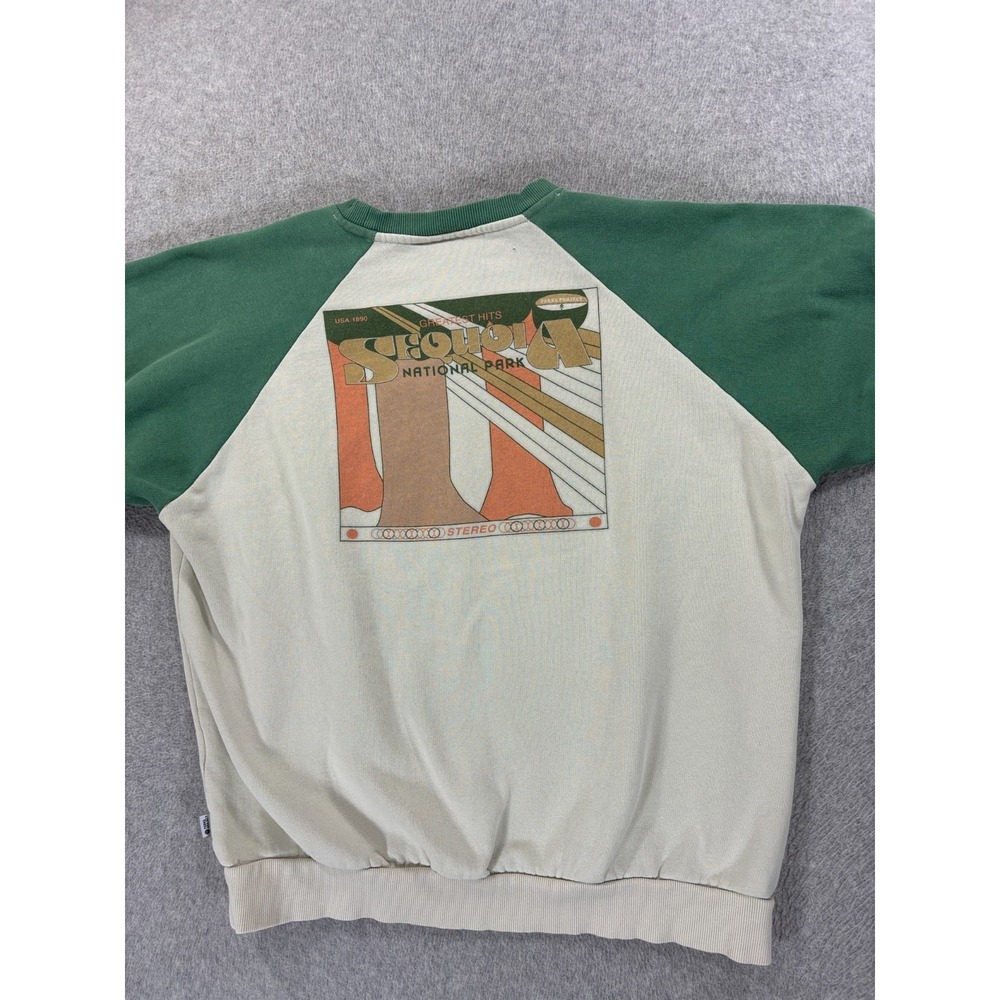 Sequoia National Park 2 Tone Crew National Park Sweatshirt (Men's Large) - Picture 14 of 14